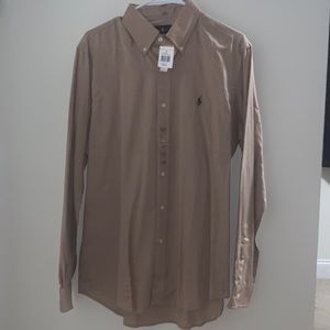 NWT Ralph Lauren Polo Long Sleeve Button-Up
